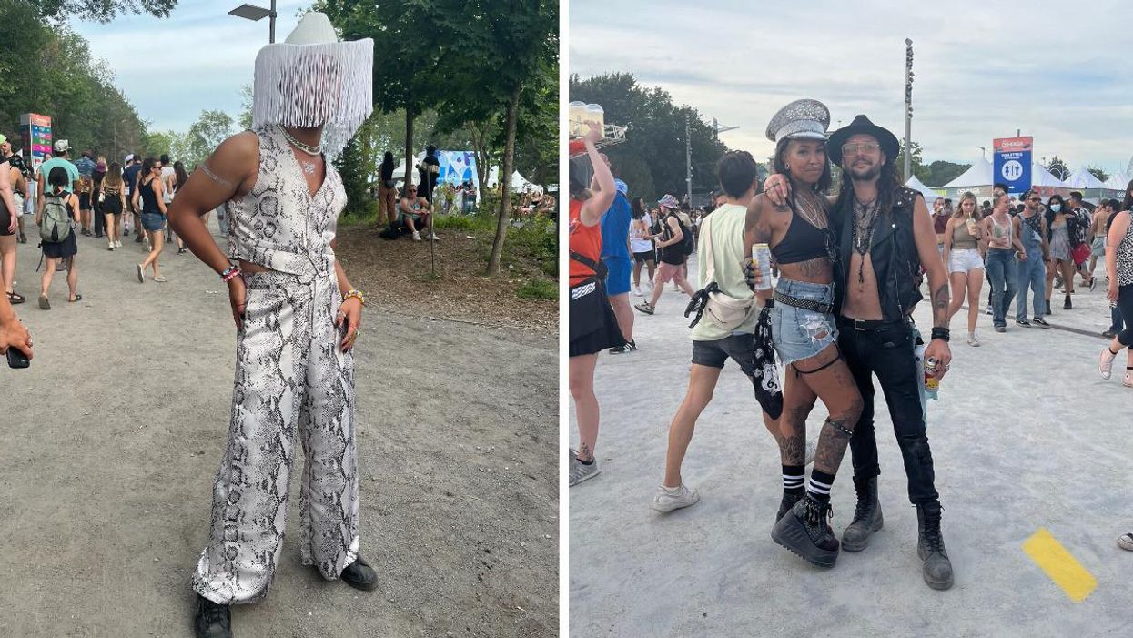Les looks du dimanche à Osheaga 2022.