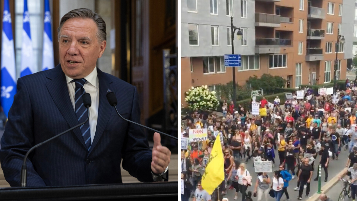 Les manifs anti-vaccins près des hôpitaux et des écoles bientôt interdites au Québec