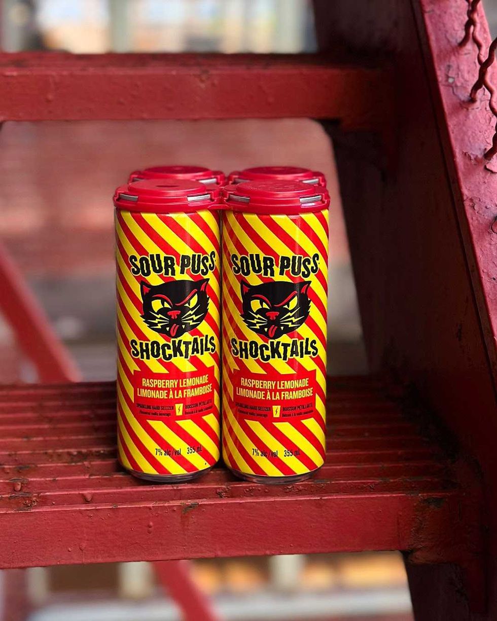 Les nouveaux pr\u00eats-\u00e0-boire Shocktails de Sour Puss.