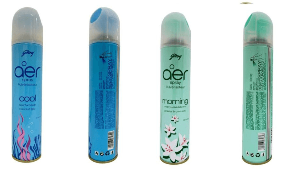 Les pulv\u00e9risateurs d'ambiance de marque Godrej Aer.