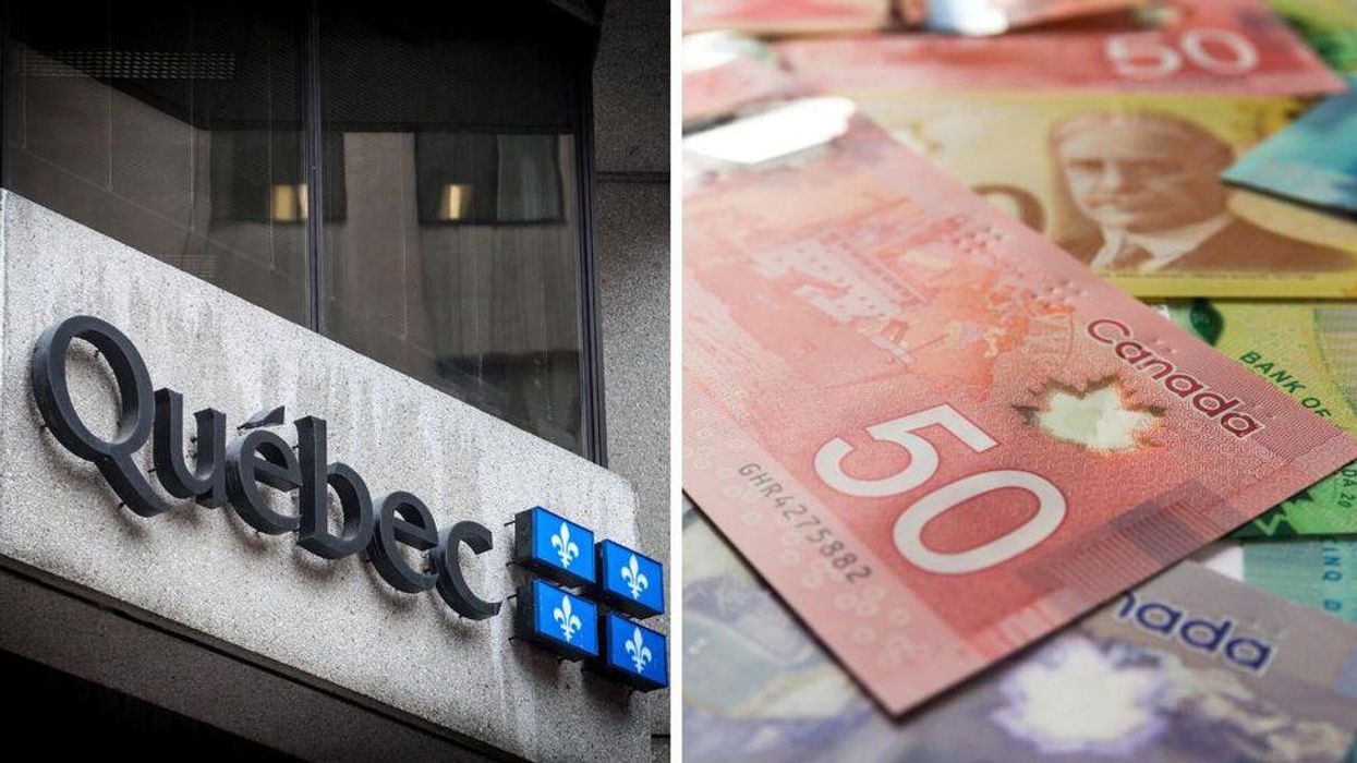 Les Québécois qui gagnent moins de 56 000$ par an recevront un chèque allant jusqu'à 400$
