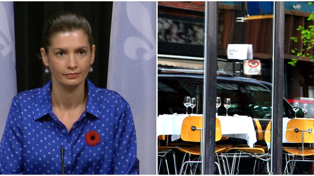 Les restaurants en zone rouge au Québec sont fermés et tu risques une amende si tu y vas