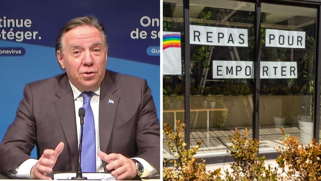 Les salles à manger des restaurants doivent encore fermer au Québec