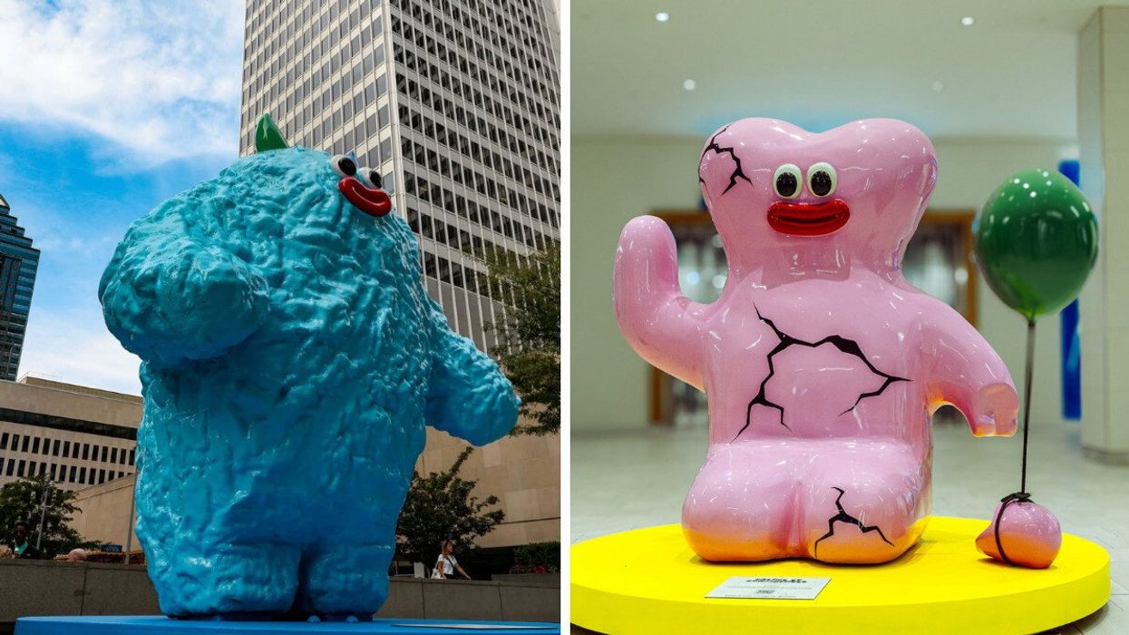 Les sculptures de Pony à Montréal.