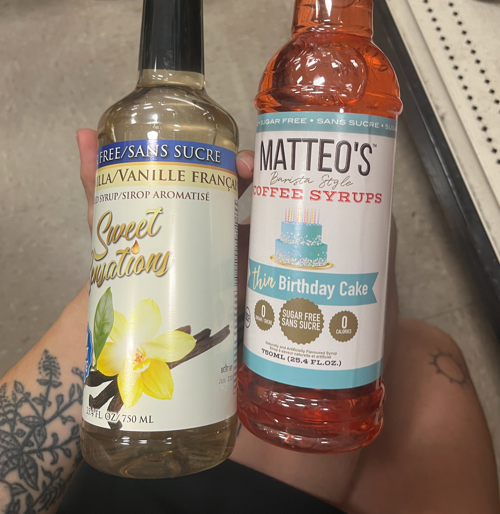 Les sirops du Winners.