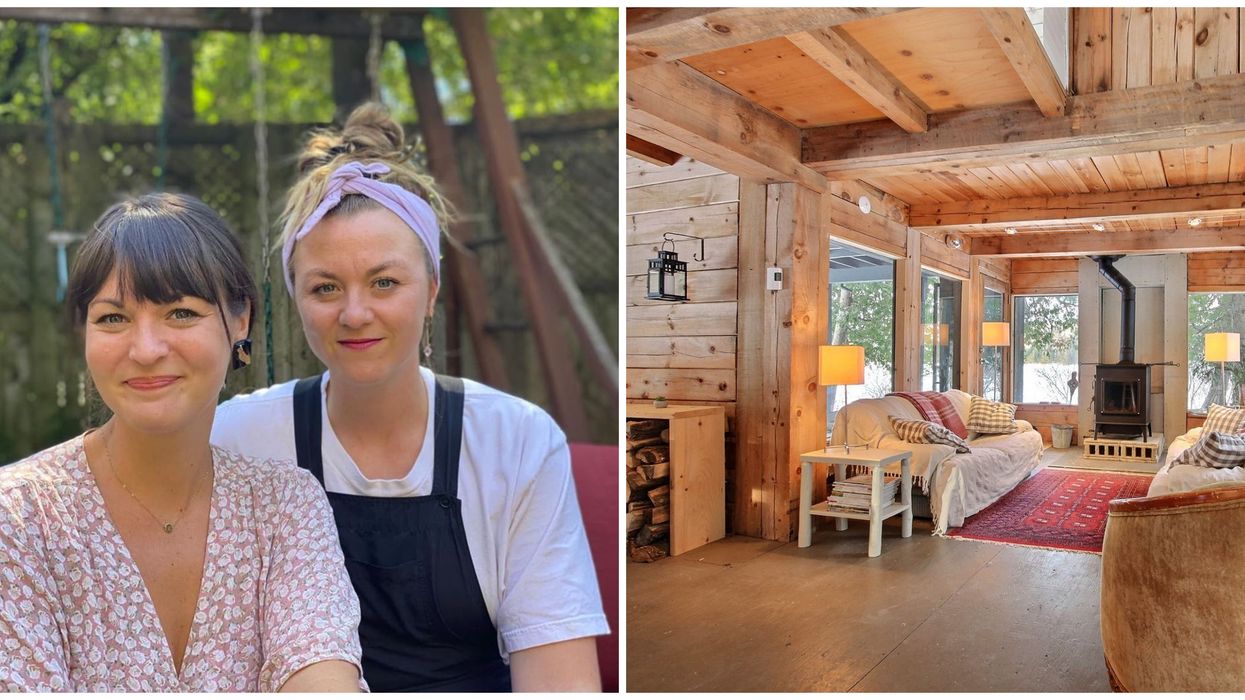 Les Soeurs Boulay vendent leur chalet dans les Laurentides et c'est LA place où décrocher