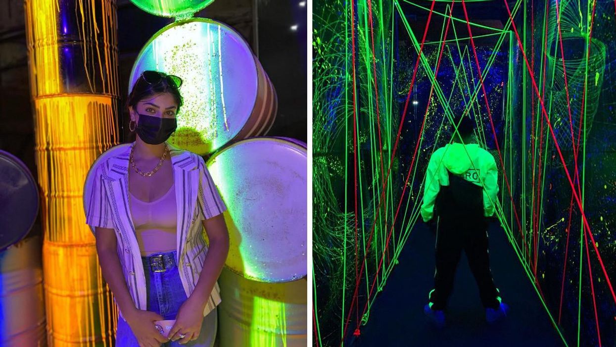 Les soirées « Blackout » au SOS Labyrinthe à Montréal.