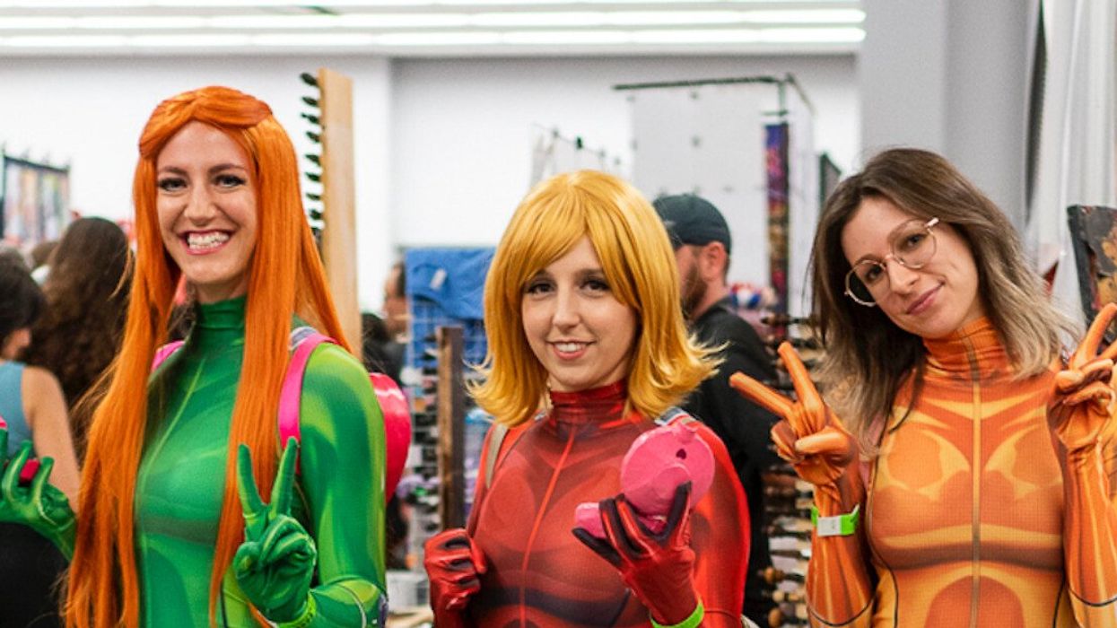 Les Totally Spies au Comiccon de Montréal.