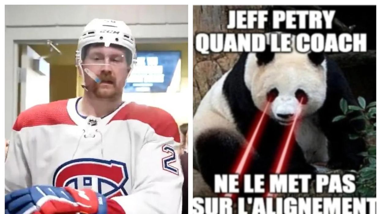 Les yeux de Jeff Petry des Canadiens de Montréal en « memes »