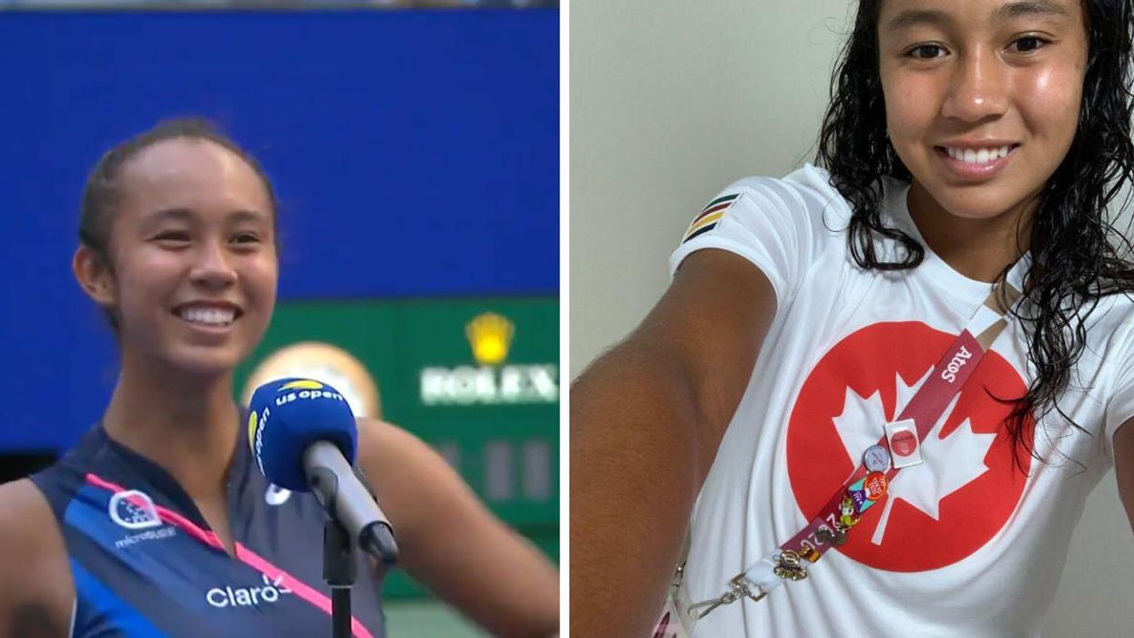 Leylah Fernandez dévoile le secret des joueurs de tennis canadiens et c'est hilarant