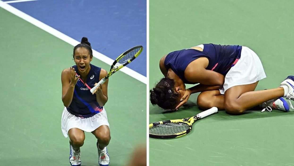 Leylah Fernandez Made The US Open Final & Was Overcome With Emotion After Winning (VIDEO)