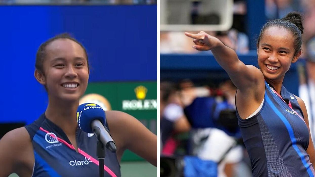 Leylah Fernandez Says Her Wild US Open Success Is Thanks To 'Canadian Maple Syrup' (VIDEO)