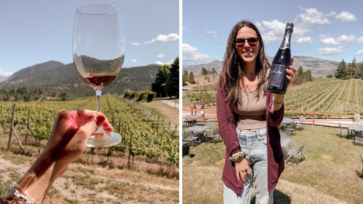 Lightning Rock Winery in Summerland, B.C. Right Sumac Ridge Estate Winery in Summerland, B.C.