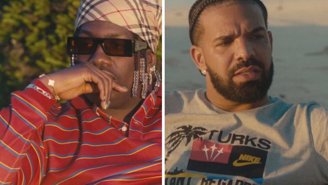 Lil Yachty and Drake in interview clip released on Thursday.