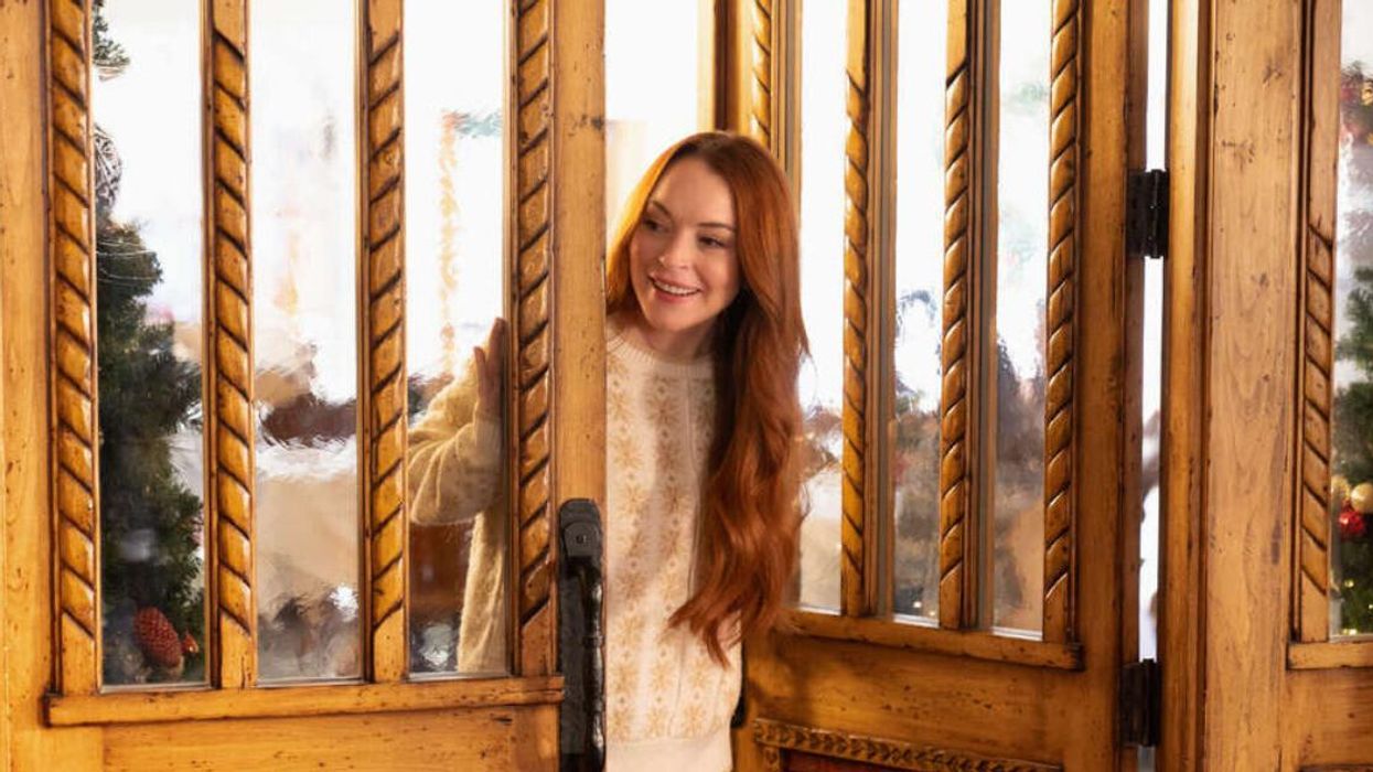 Lindsay Lohan in 'Falling for Christmas.'