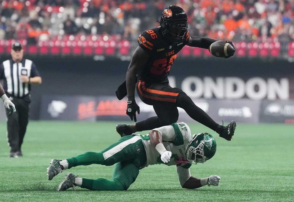 Lions climb standings with win over Roughriders