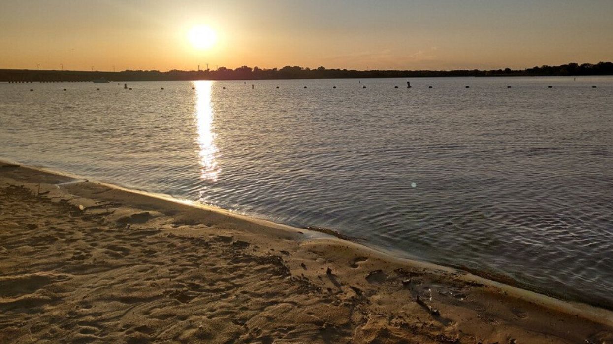 Little Elm Beach at sunset