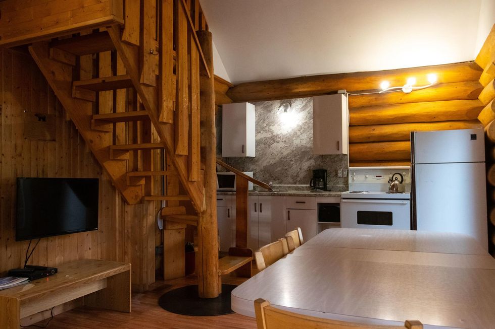 Living space at the resort.