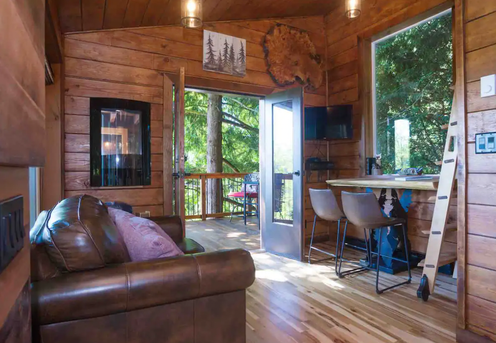 Living space in the home.