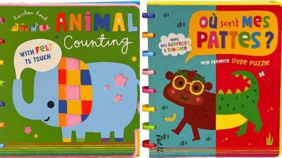 Livres plastifi\u00e9s Rainbow Road.