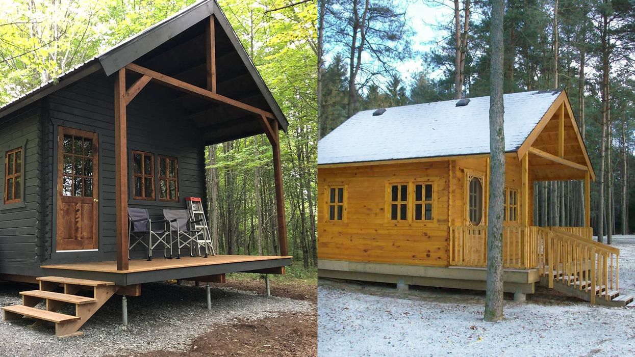 Log Cabin In Ontario Is Surprisingly Under $11K & So Enchanting