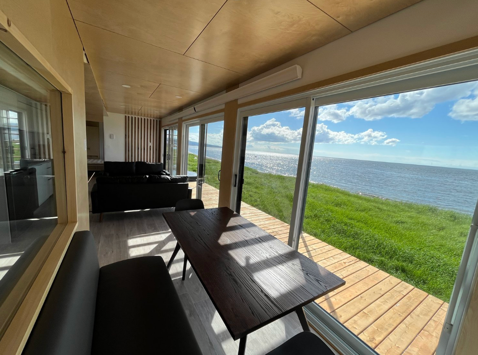 Loges fluviales de Panora.