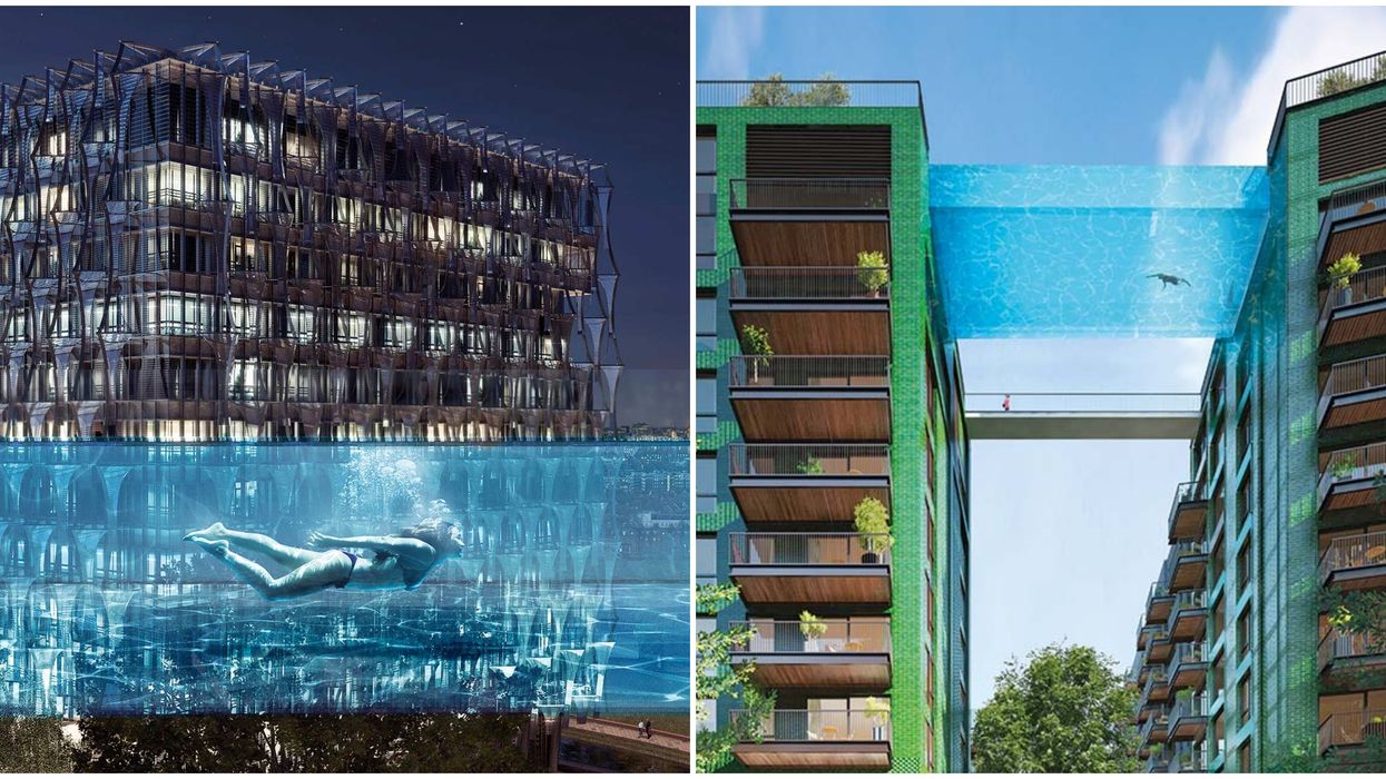 London Sky Pool Is the First Of Its Kind In The World