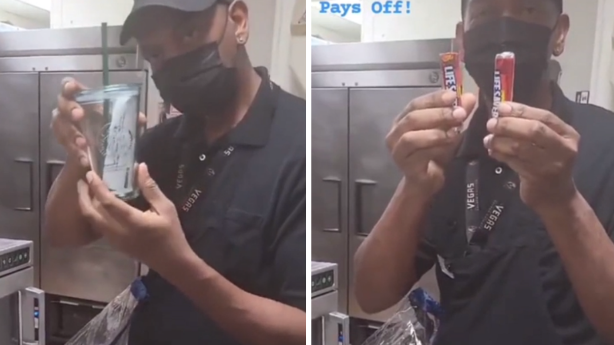 Longtime Burger King employee Kevin Ford.