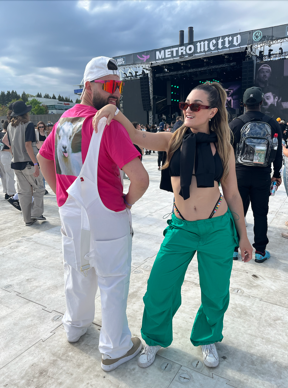 Look de festival \u00e0 Metro Metro.