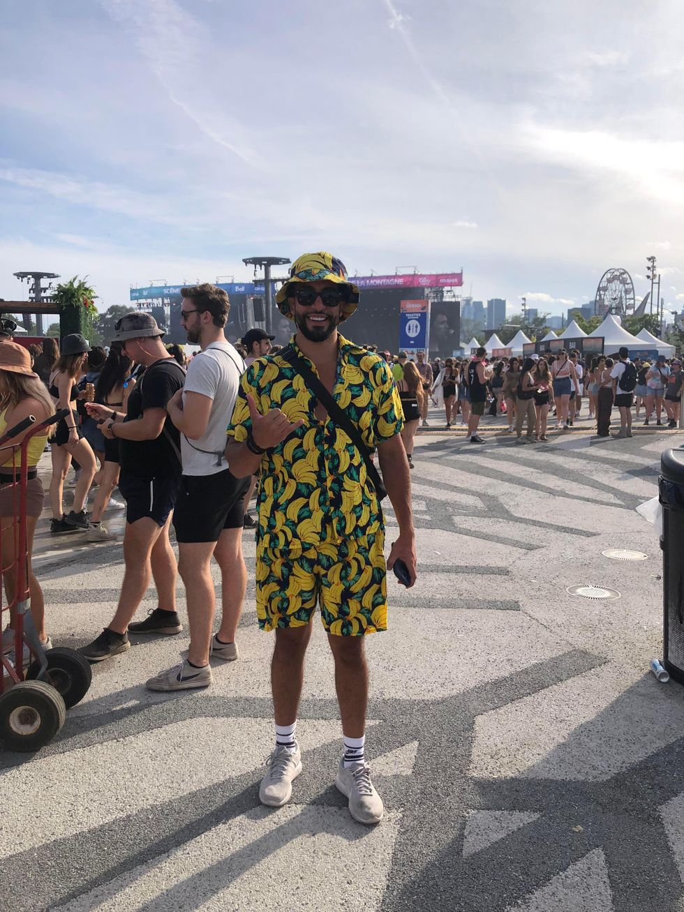Look de festival \u00e0 Osheaga.