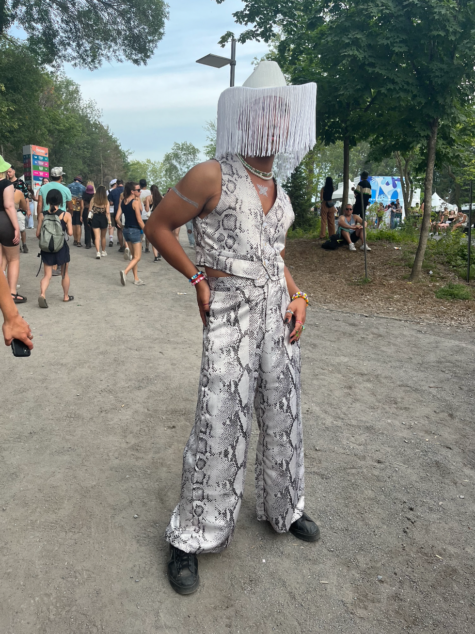 Look de festival \u00e0 Osheaga.