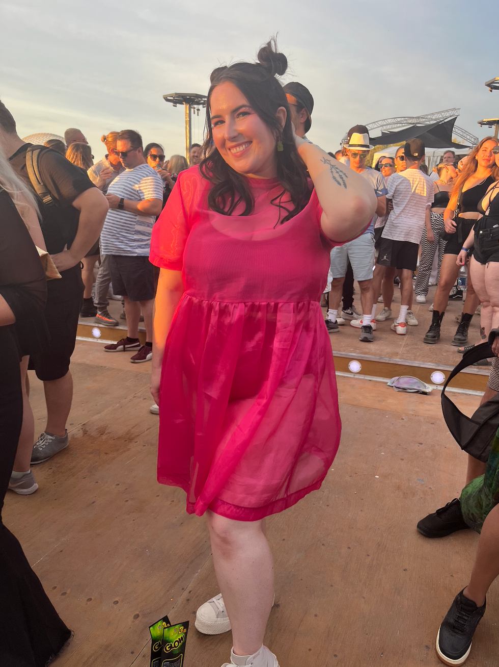 Look de festival \u00e0 Osheaga.