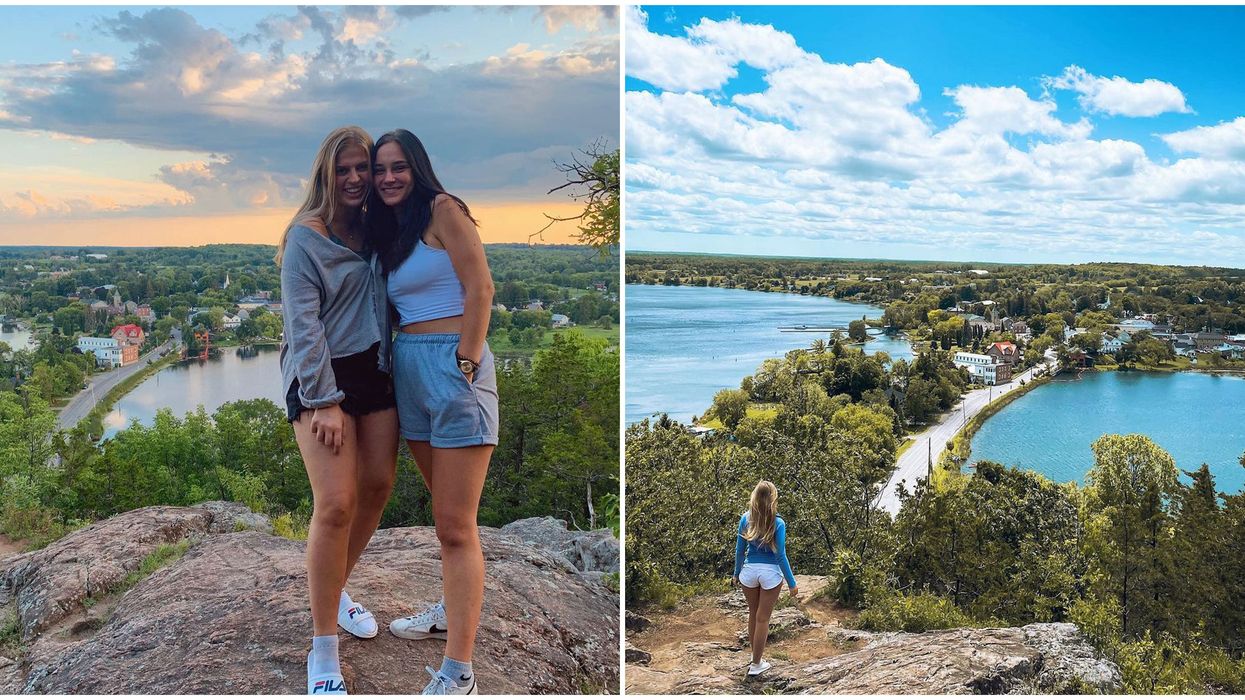 Lookout Hike Near Ottawa Takes You To Point Where The Water Splits In Two