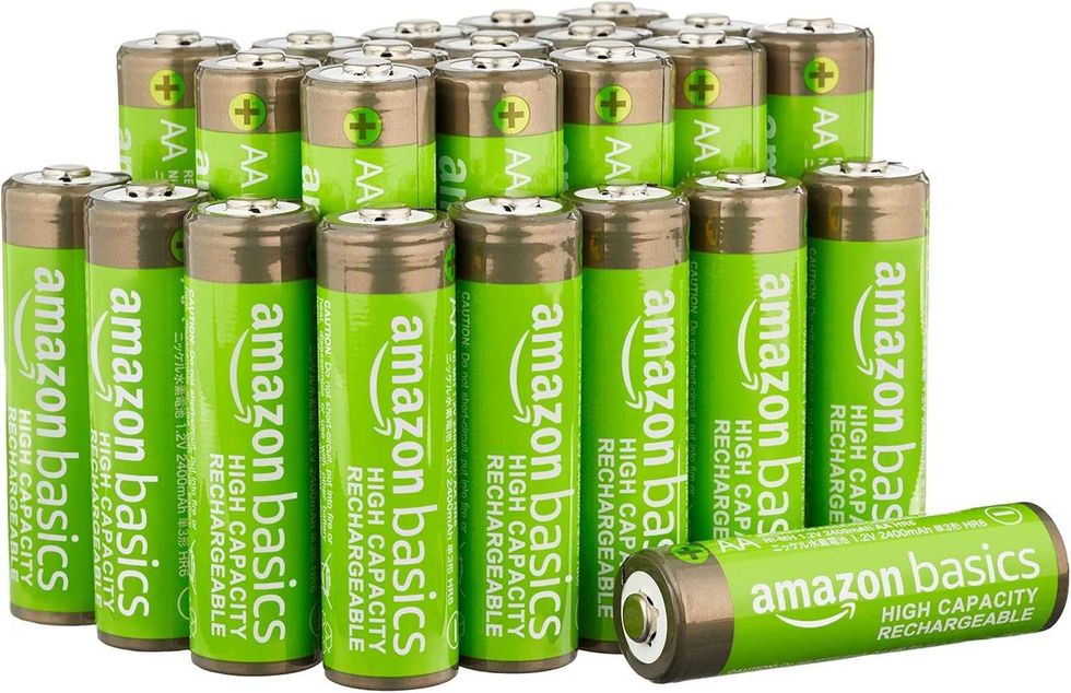 Lot de 24 piles rechargeables en rabais durant les offres anticip\u00e9es du Prime Day sur le site d'Amazon Canada.