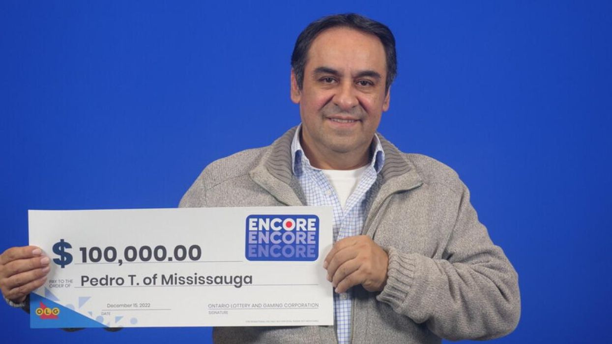 Lottery Winner In Ontario, Pedro Tafur