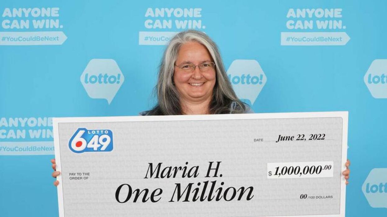 Lottery winner, Maria Hecimovic.