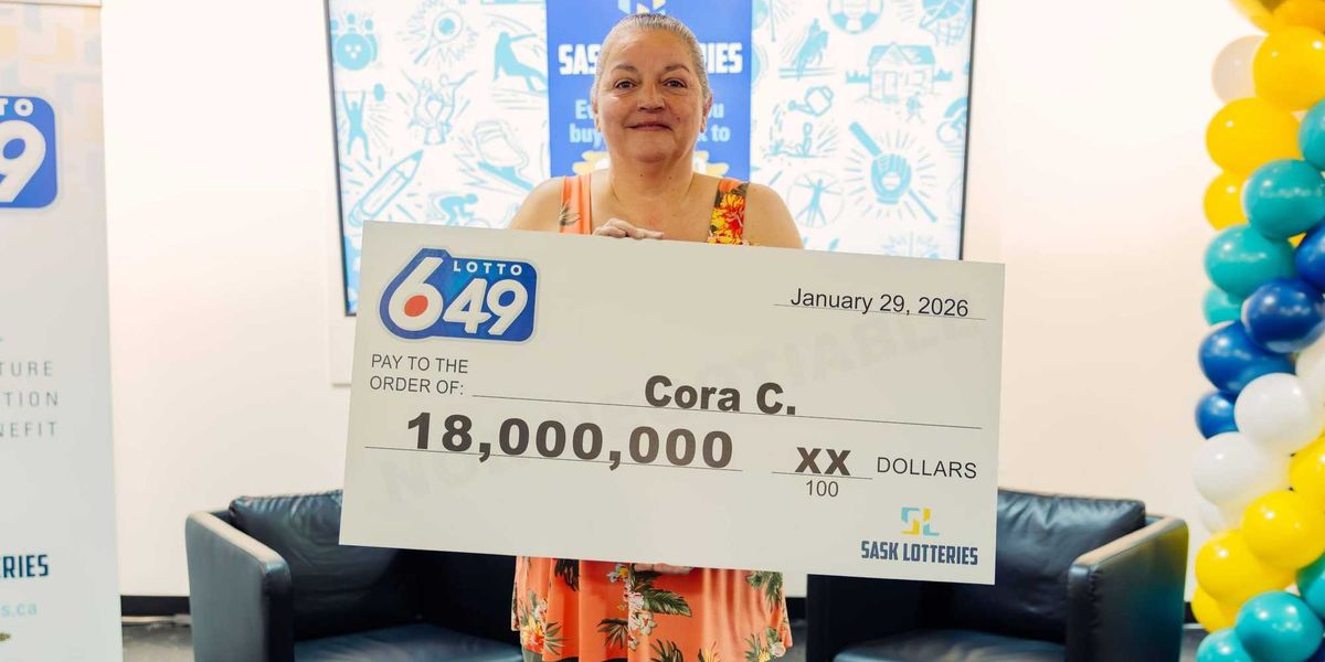 Lotto 6/49 winner found out she won an million jackpot after checking her ticket at work Lotto 6/49 winner found out she won an million jackpot after checking her ticket at work