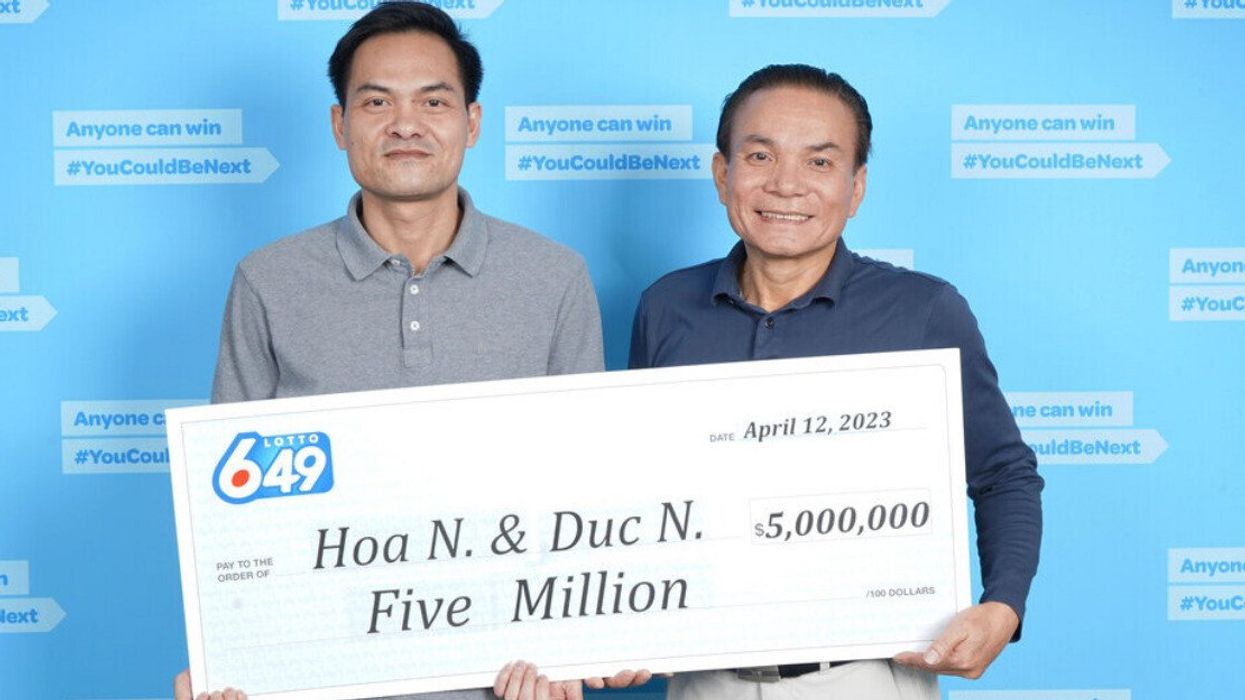 Lotto 6/49 winners.