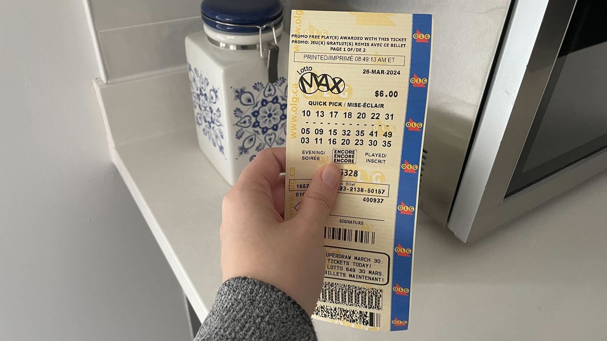lotto max ticket
