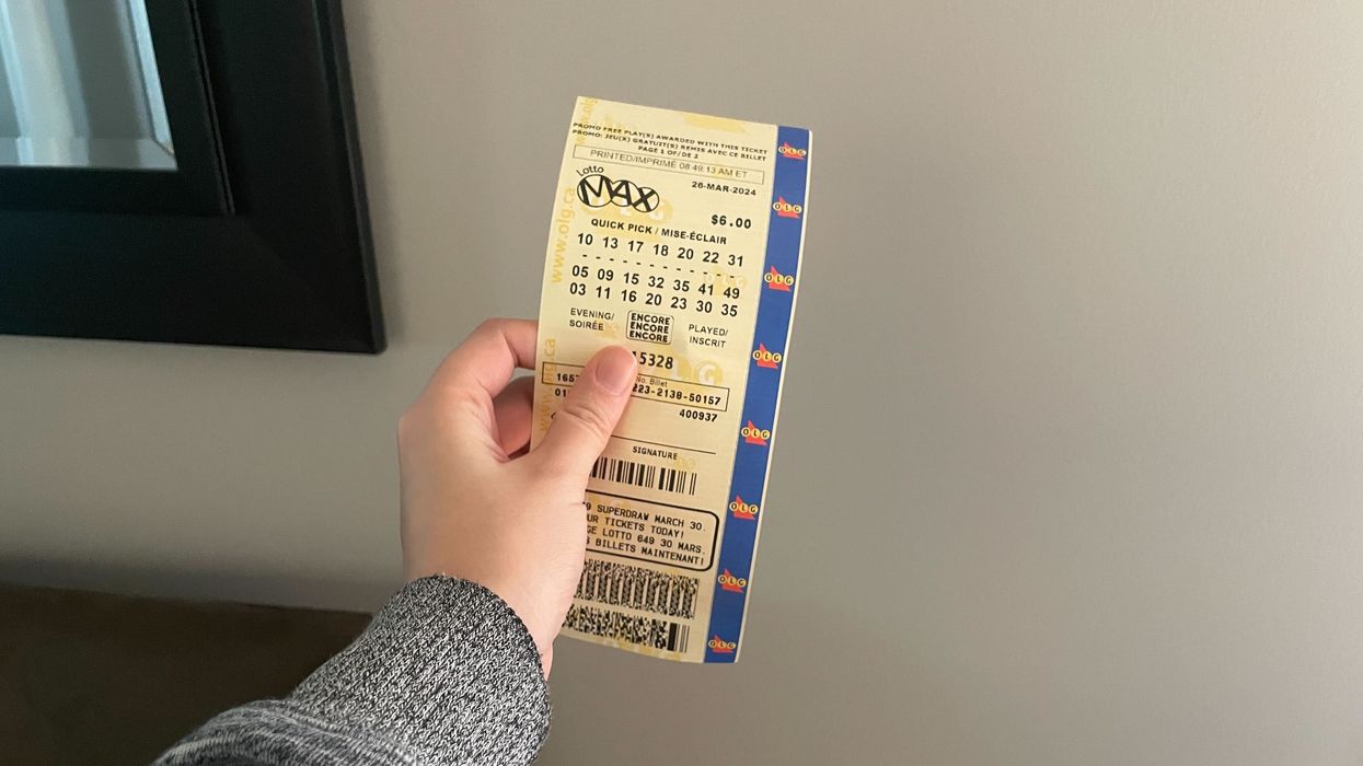 lotto max ticket