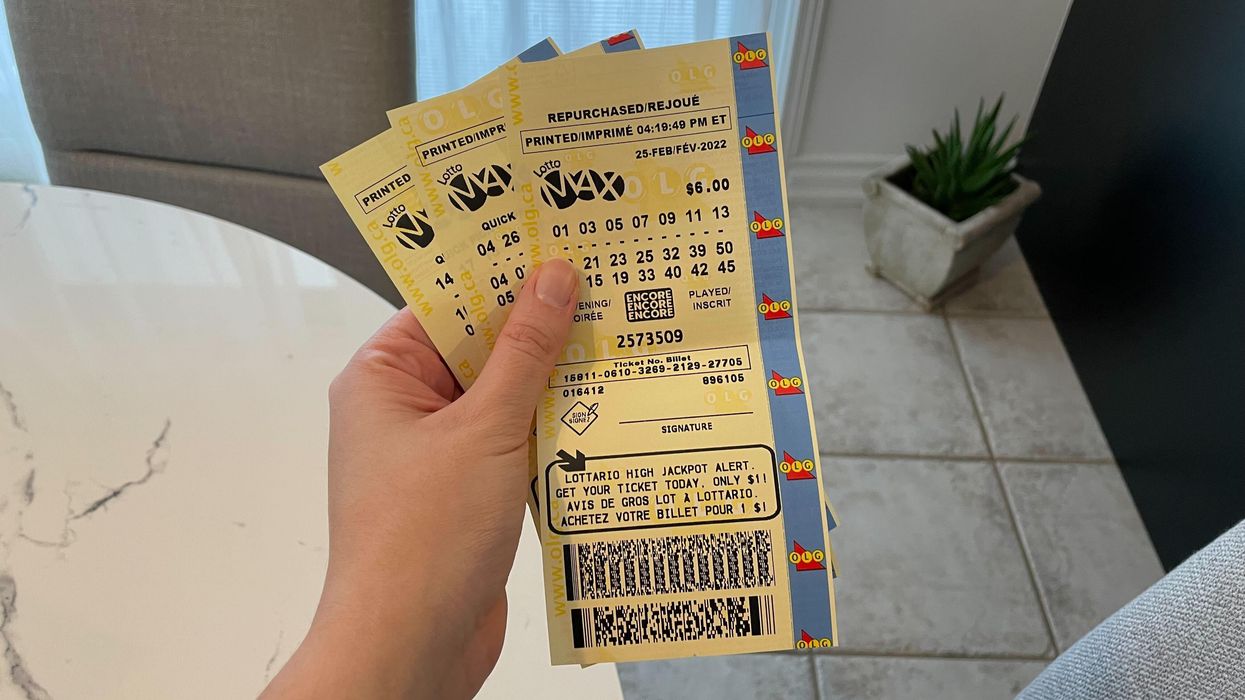 Lotto Max tickets.
