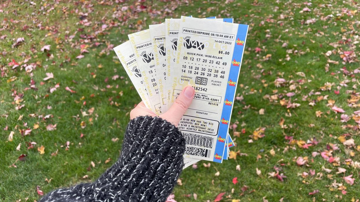 Lotto Max tickets.