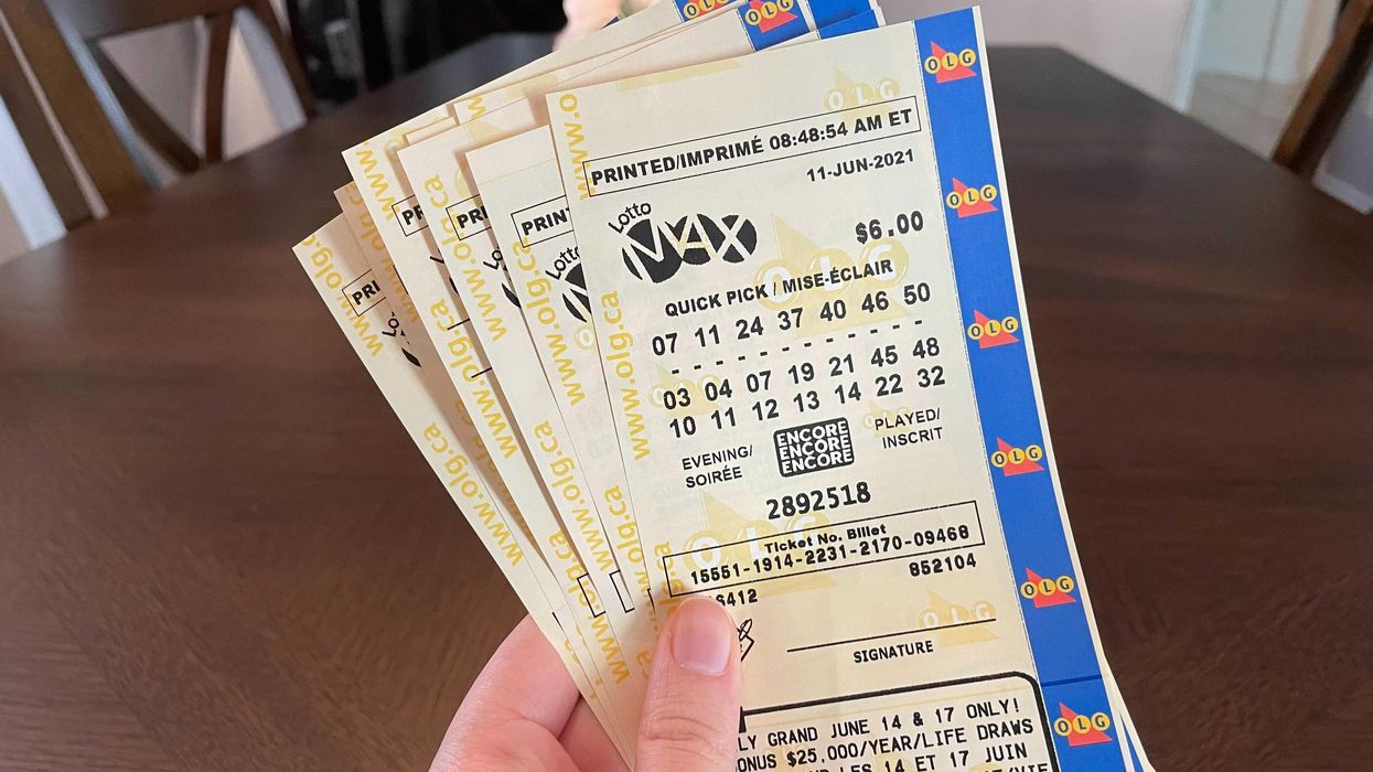 Lotto Max tickets.