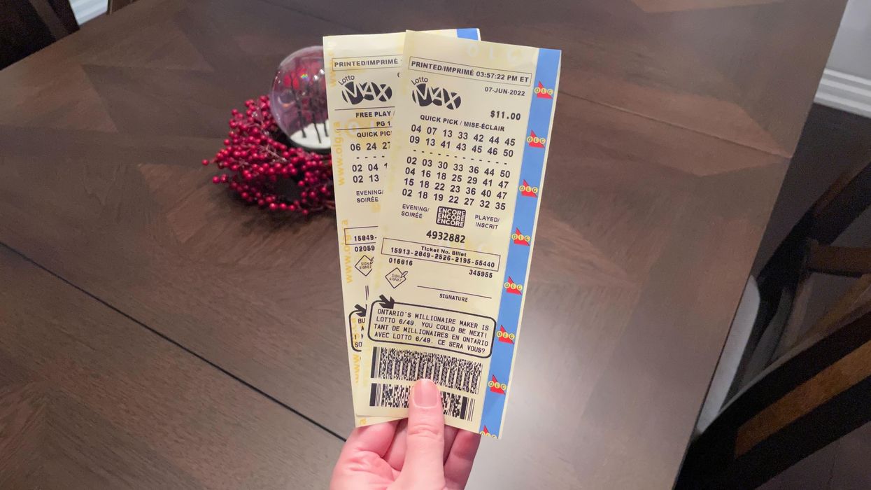 Lotto Max tickets.