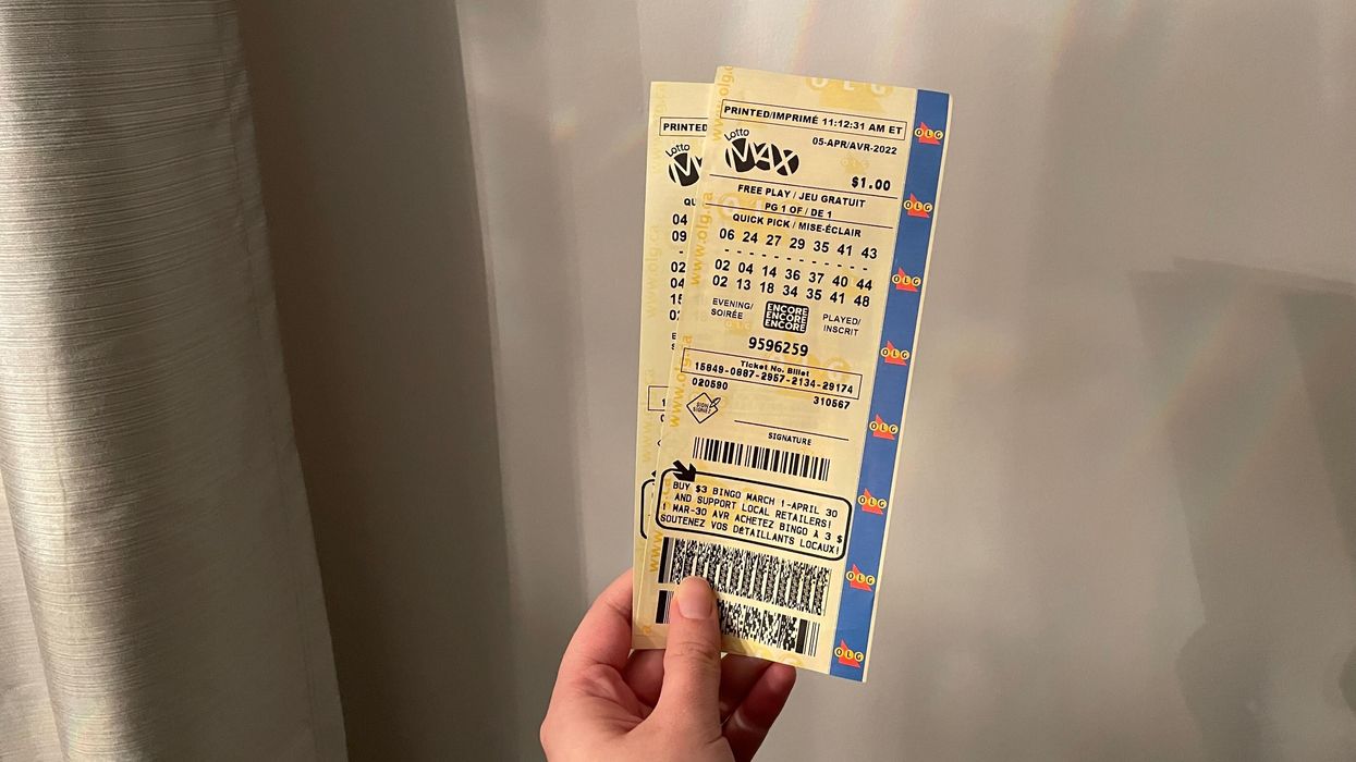 Lotto Max tickets.