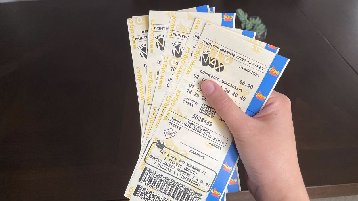 Lotto Max tickets.