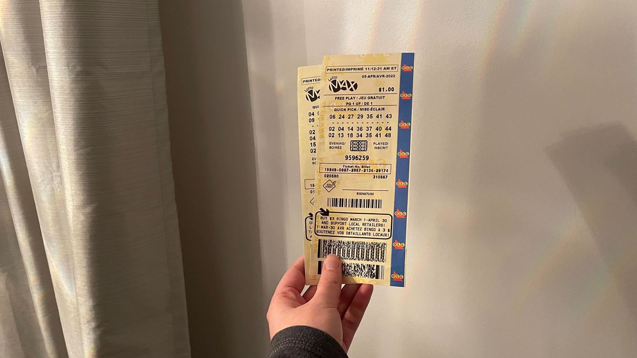 Lotto Max tickets.