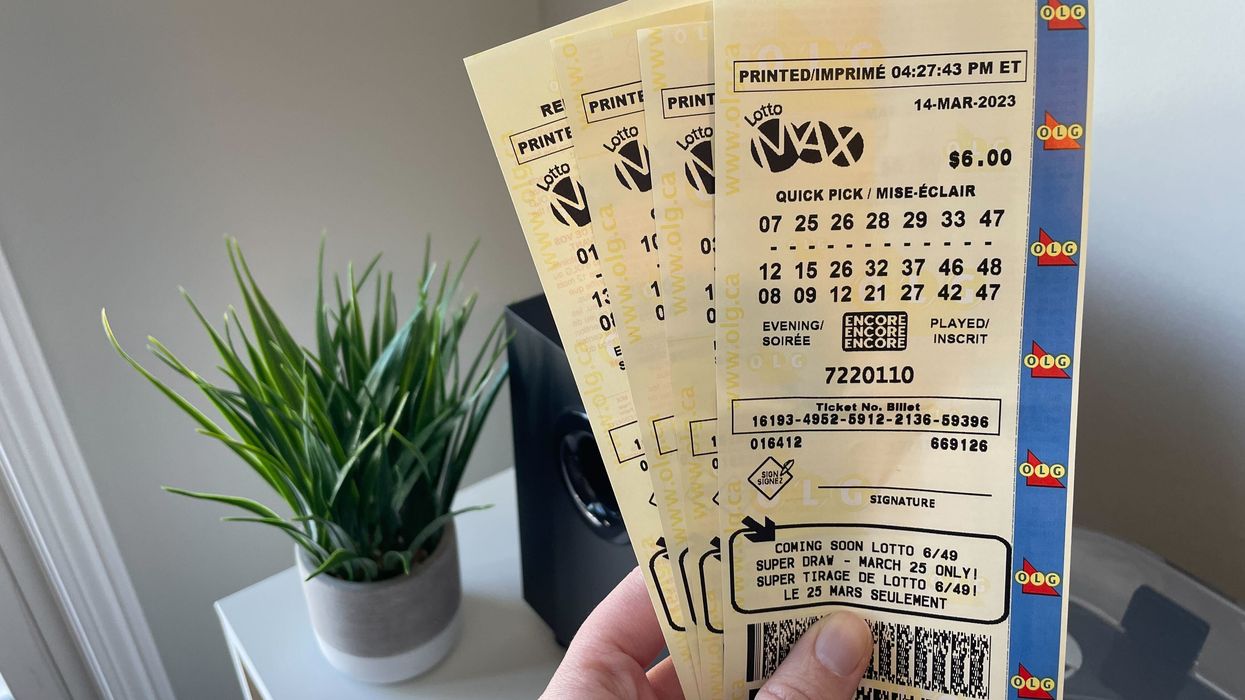 Lotto Max tickets.