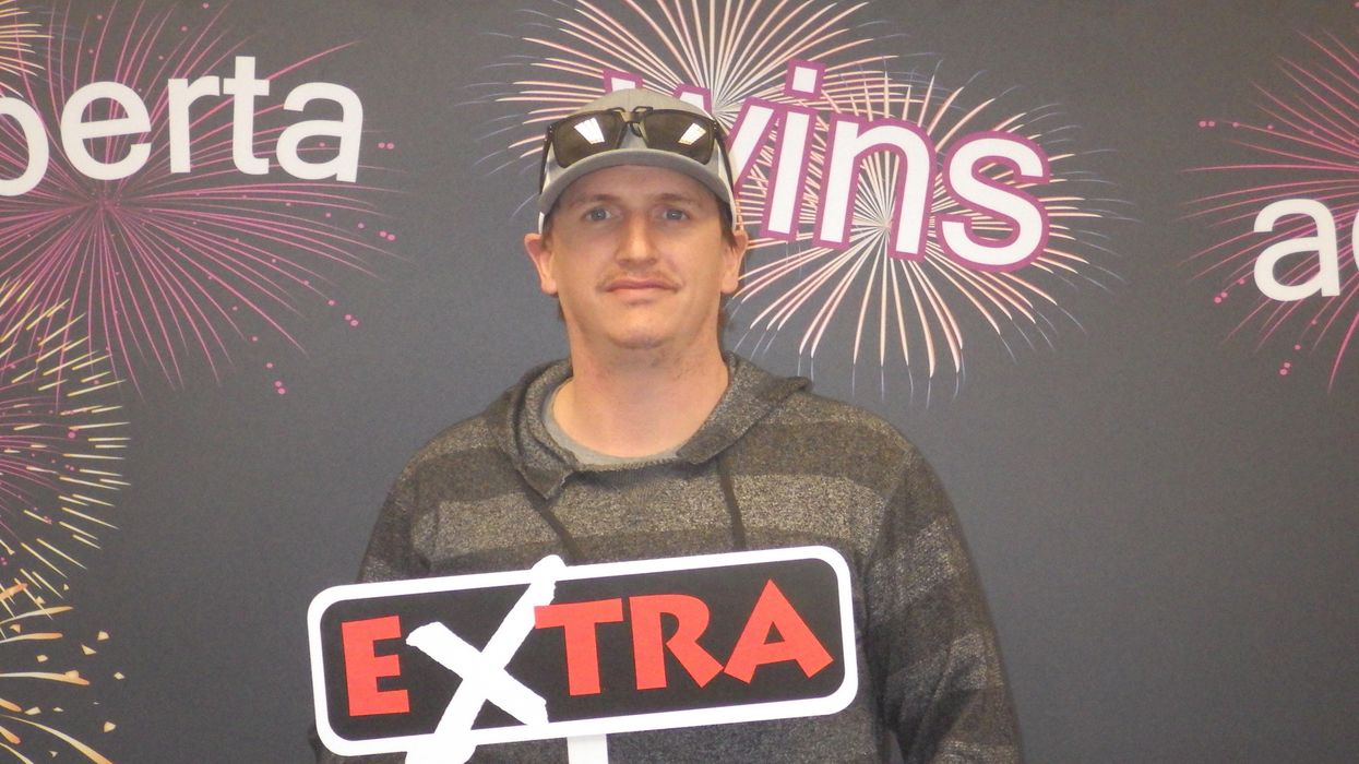 Lotto Max winner Chad Perriot.