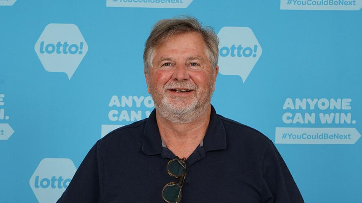 Lotto Max winner Christopher Ritter.
